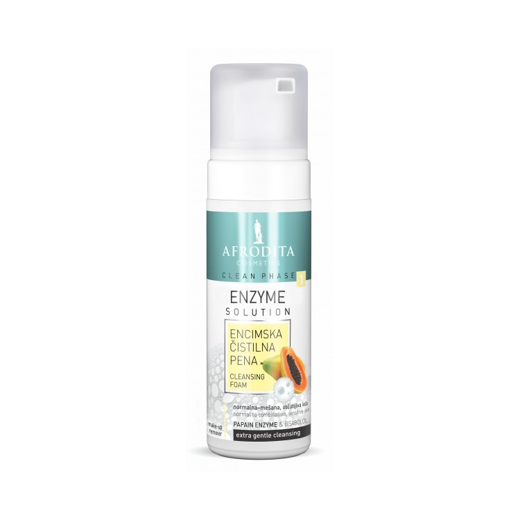 Afrodita Clean Phase Enzyme Solution Cleansing Foam