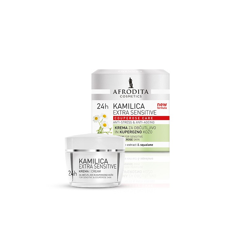 Afrodita Camomile Extra Sensitive 24h Cream