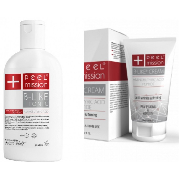 Peel Mission B - Like Zestaw Cream + Tonic