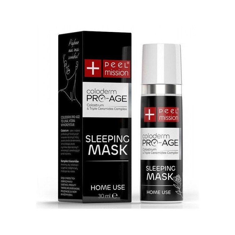 Peel Mission Coloderm Pro-Age Sleeping Mask
